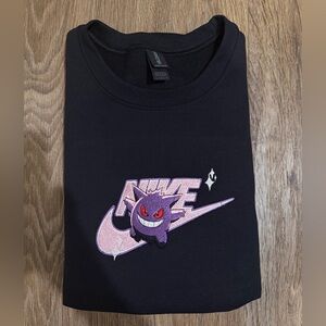 Gengar Pokemon black sweatshirt
